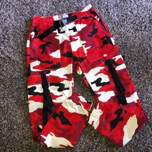 Red Camo Pants